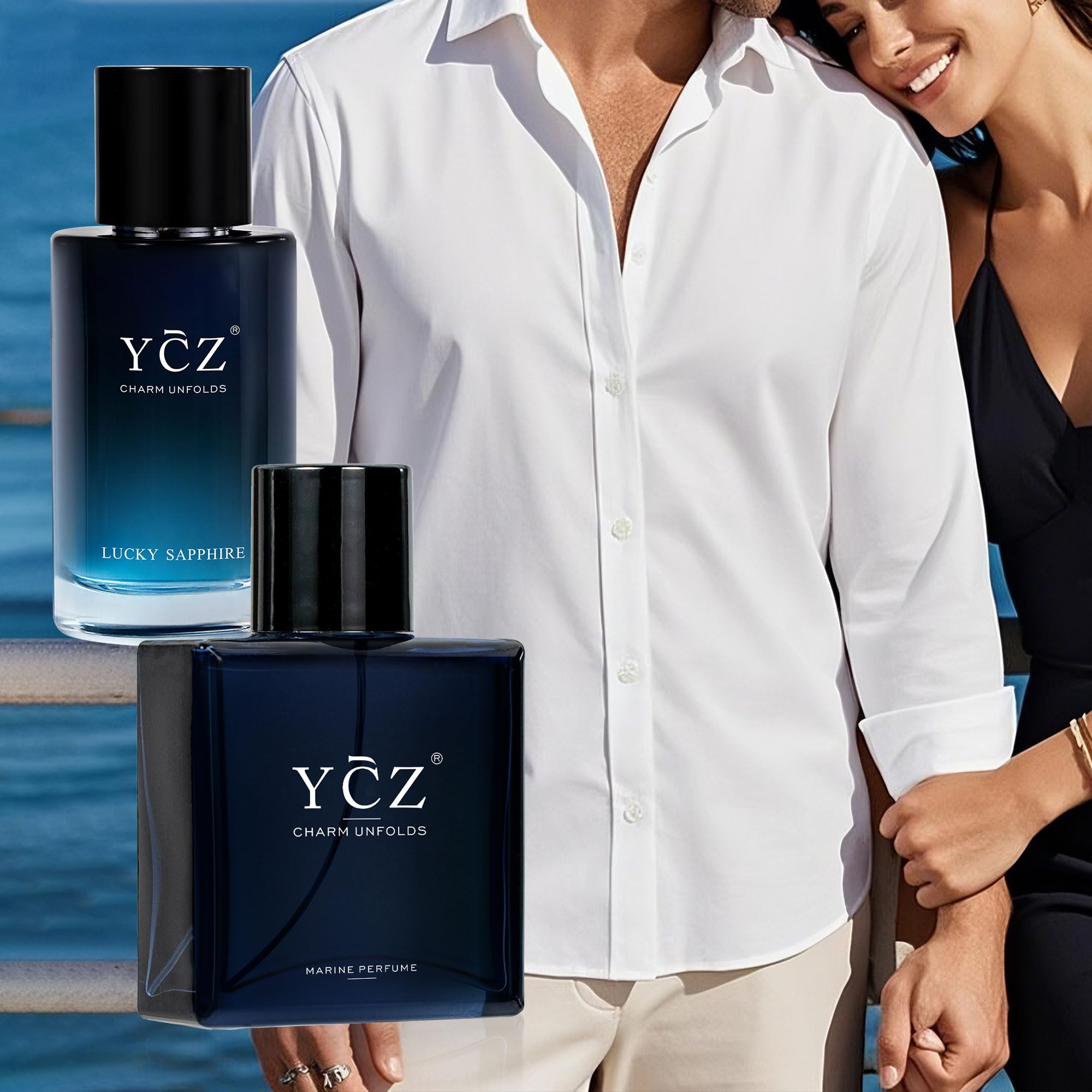 Amazon.com : Ycz Eau de Parfum Ocean Savage Perfume Set, 1.7oz